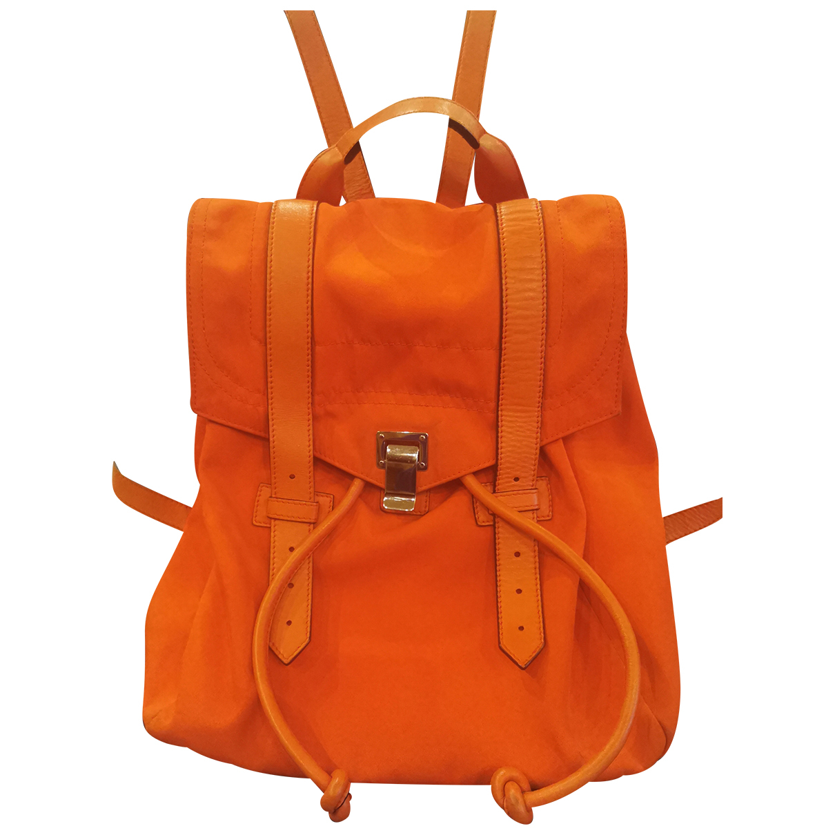 Cloth backpack Proenza Schouler Orange 